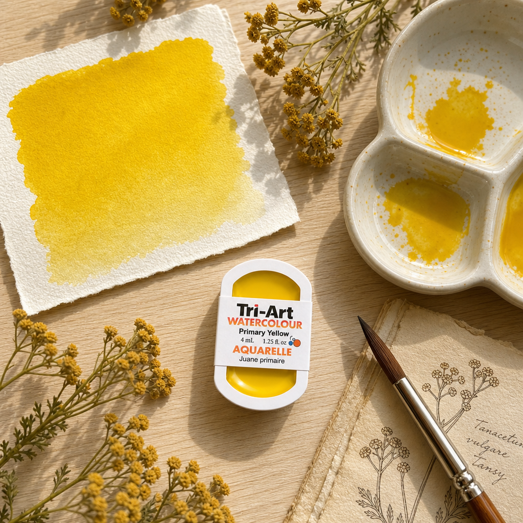 Tri-Art Water Colours - Primary Yellow