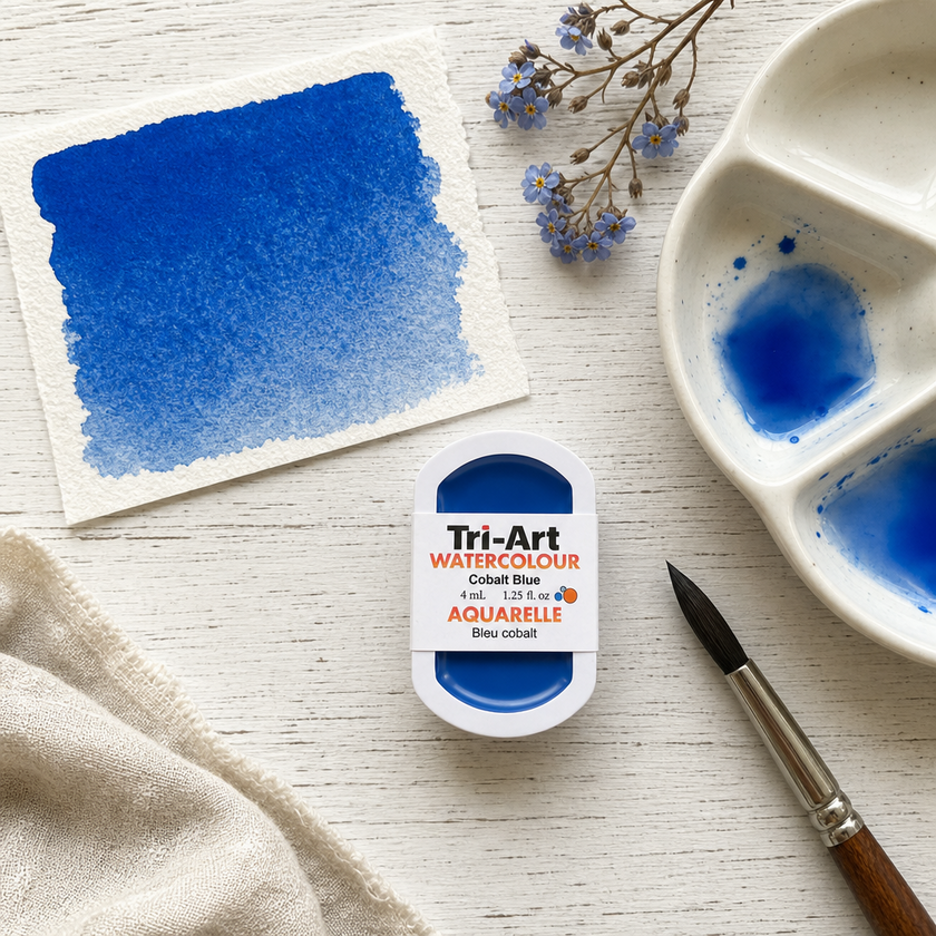 Tri-Art Water Colours - Cobalt Blue
