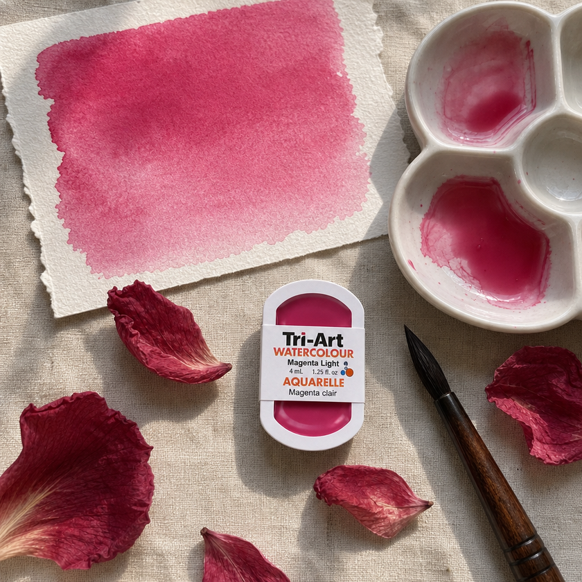 Tri-Art Water Colours - Magenta Light
