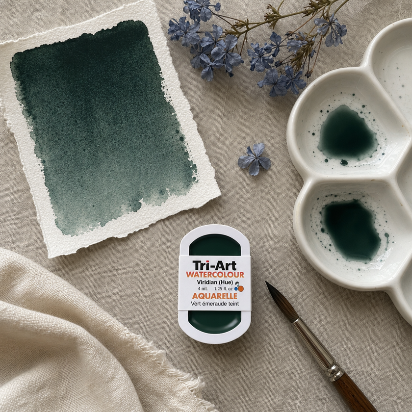 Tri-Art Water Colours - Viridian Hue