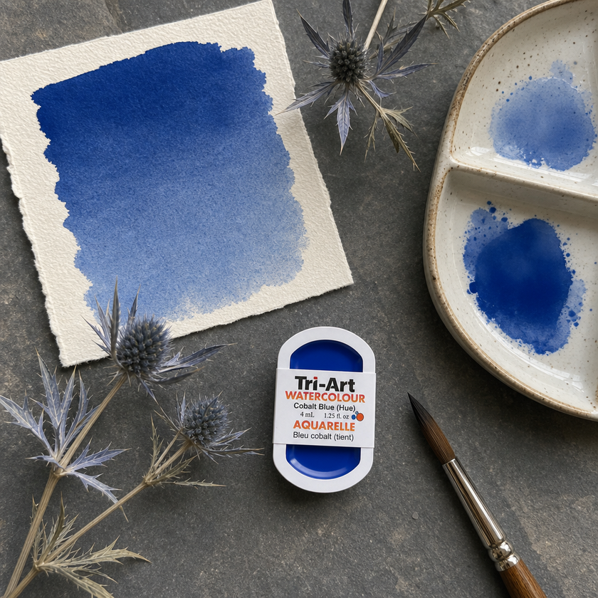 Tri-Art Water Colours - Cobalt Blue Hue