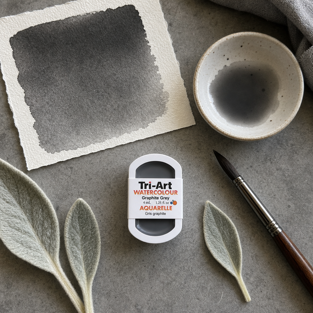 Tri-Art Water Colours - Graphite Grey