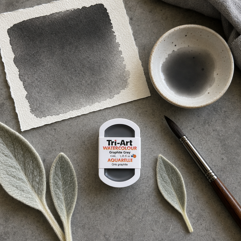 Tri-Art Water Colours - Graphite Grey