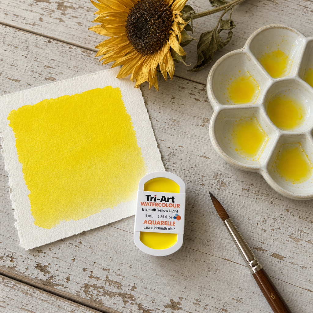 Tri-Art Water Colours - Bismuth Yellow Light