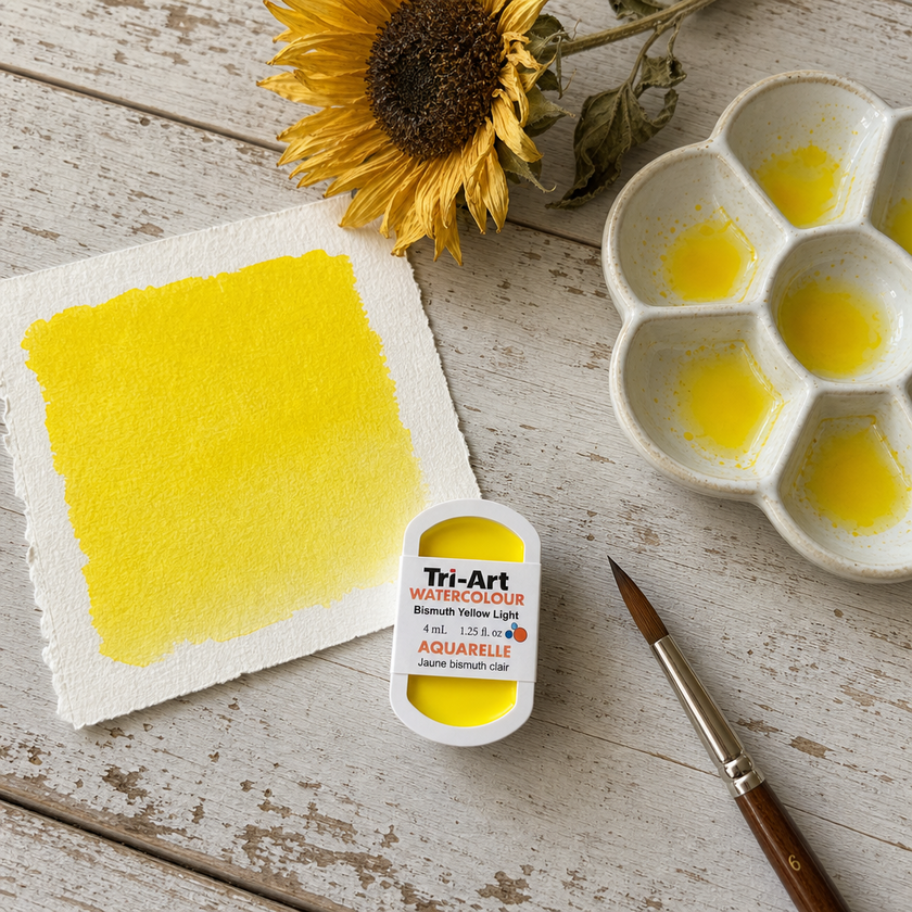 Tri-Art Water Colours - Bismuth Yellow Light