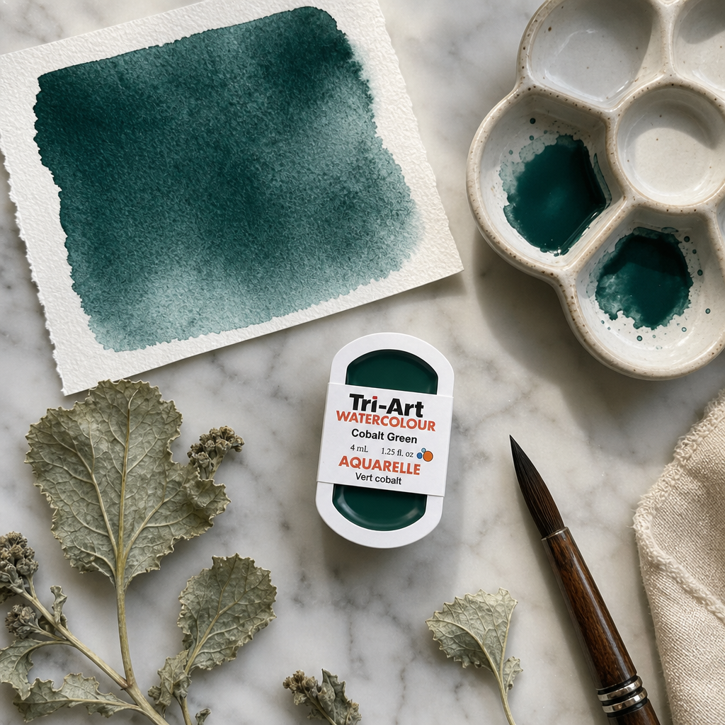 Tri-Art Water Colours - Cobalt Green