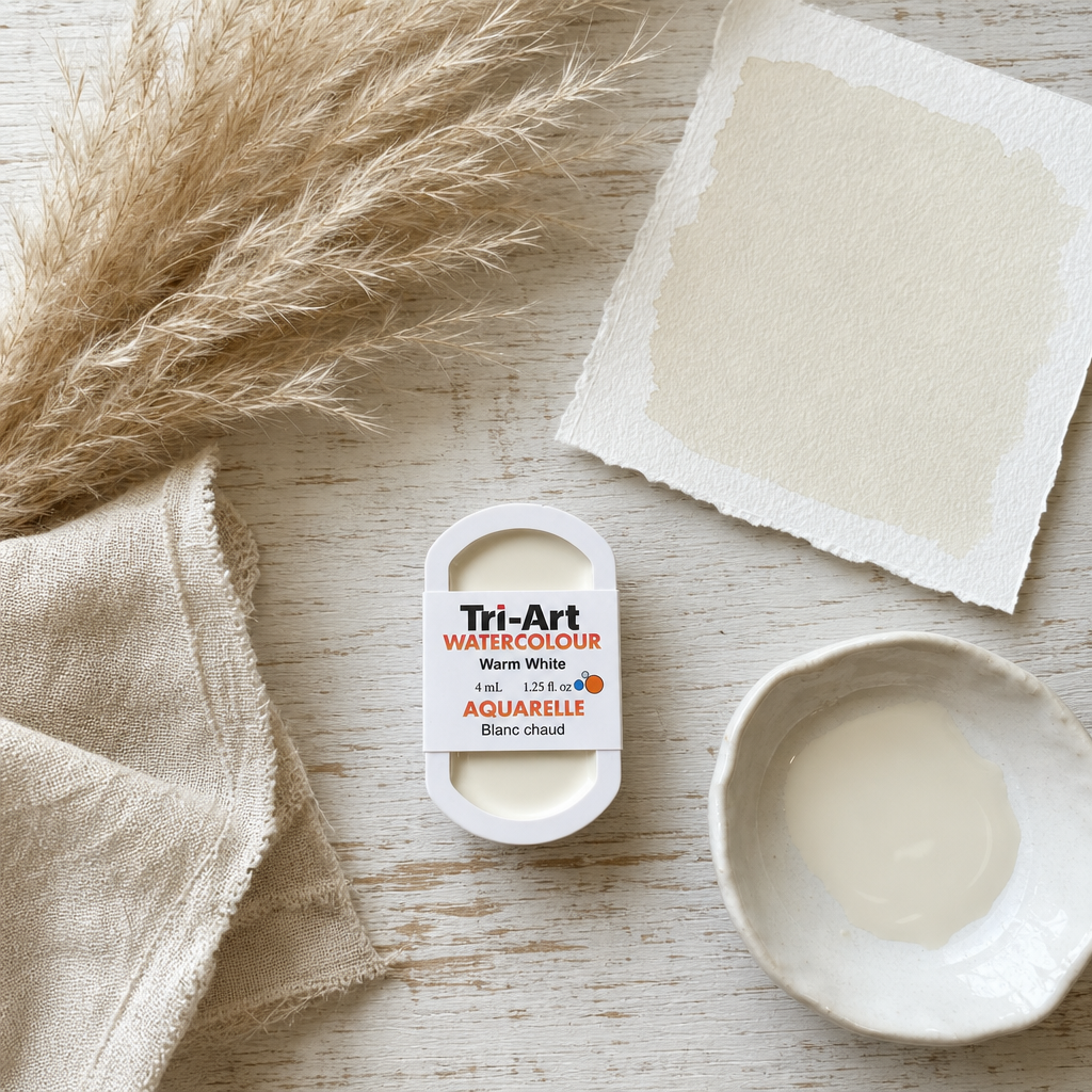 Tri-Art Water Colours - Warm White
