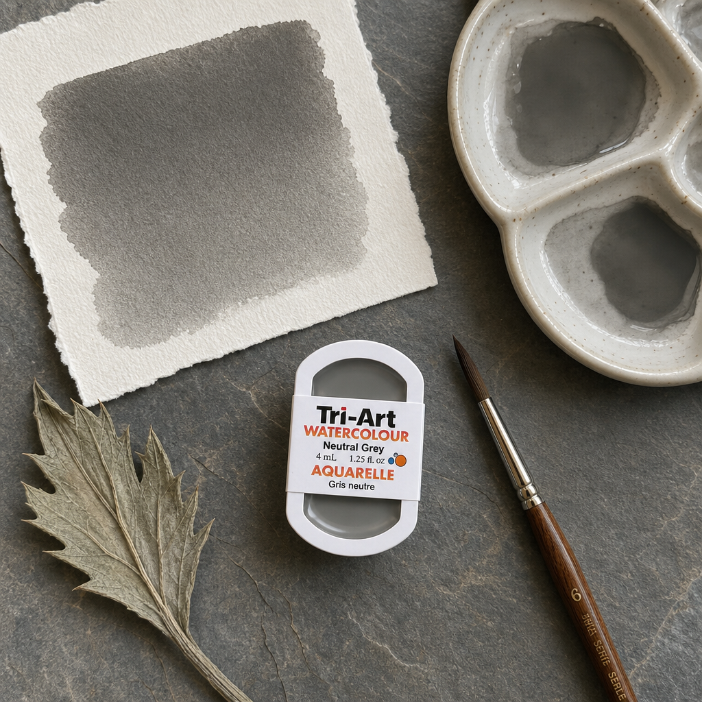 Tri-Art Water Colours - Neutral Grey