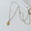 Cecily Dainty Silver Star Charm Necklace