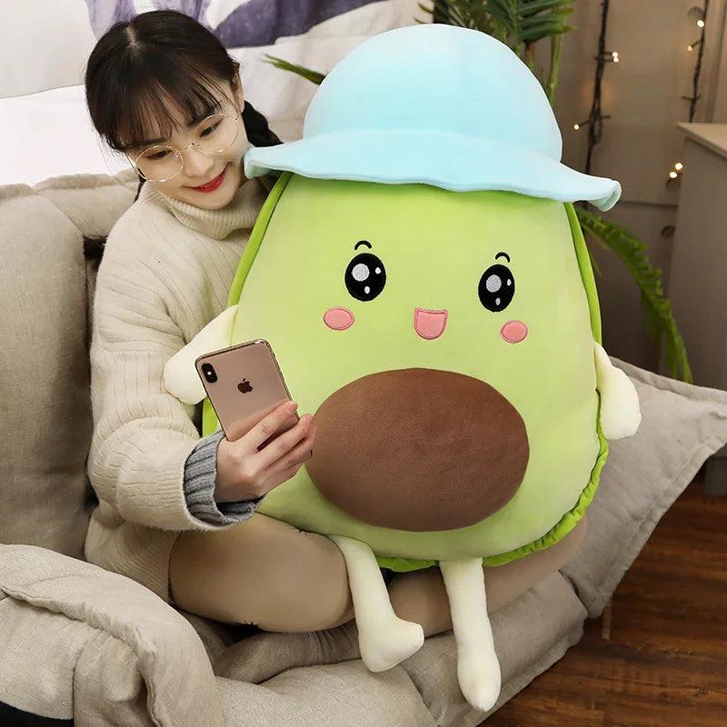 Avocado plush toy