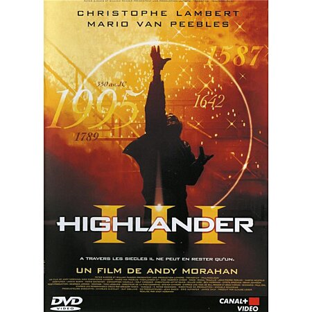 Highlander: 3: Sorcerer - DVD (Used)