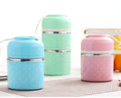 Japanese-Inspired Compartment Lunch Box – Stainless Steel, 1–3 Layer
