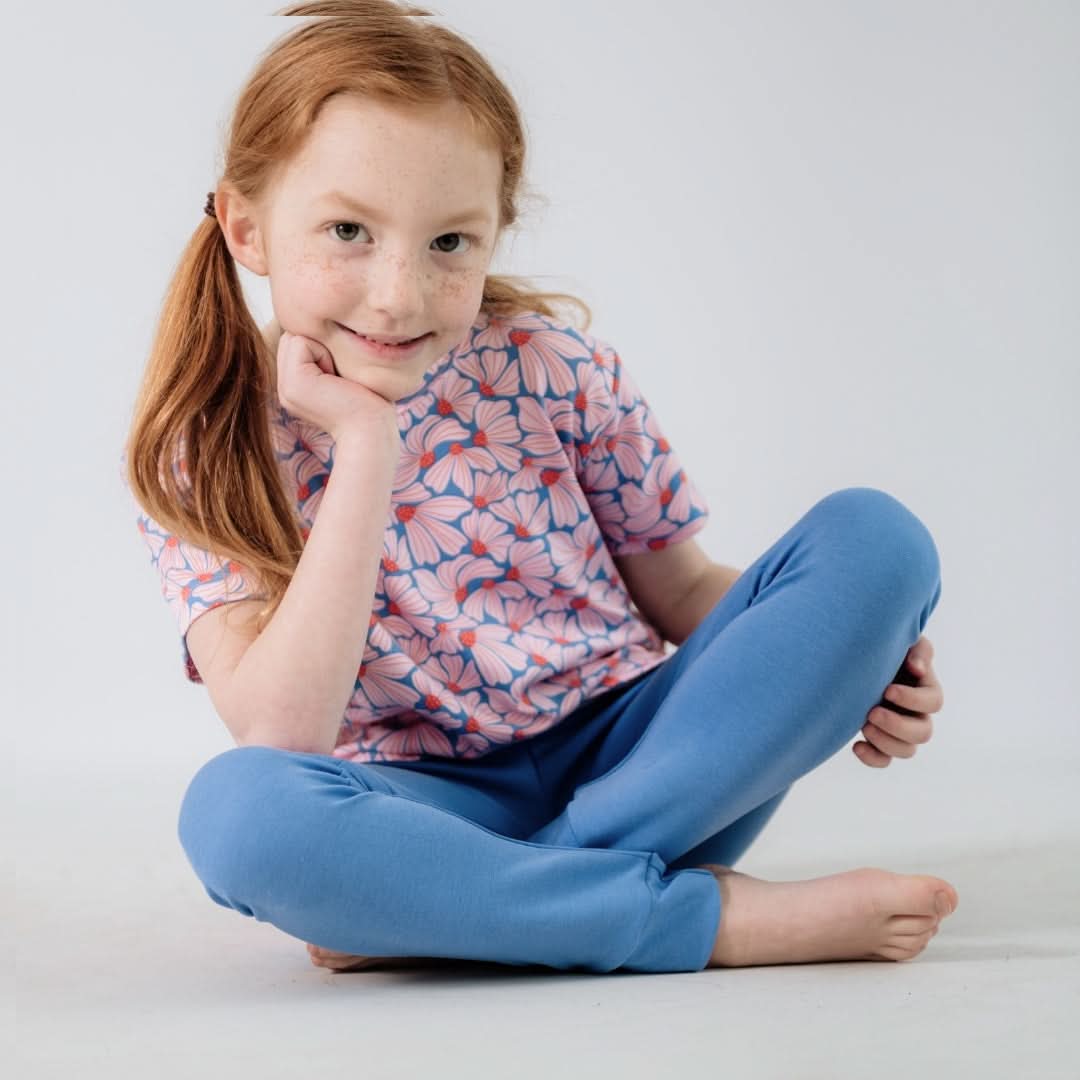 Kids' Bamboo Leggings | Navy