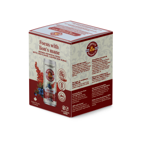 Auralis Botanical - Lion's Mane (Focus) Sumac & Juniper (355ml)