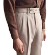Straight Fitted All-matching formal business Office Work Suit Pants trouser  For Men