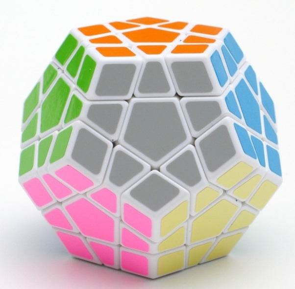 3rd Order Stickerless Dodecahedron Speed Cubes Brain Teaser Twist Puzzle Toy