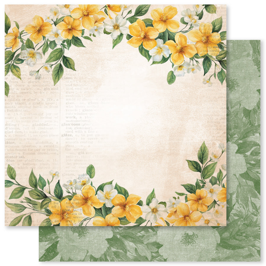 Bees & Butterflies B 12 x 12 Paper (12 pc Bulk Pack) 33543