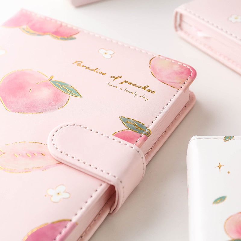 Cute Hardcover Notebook for Girls – A5 Literary Journal with Imitation Leather Cover