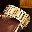 Stainless steel bracelet watch for ladies