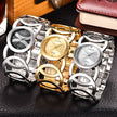 Stainless steel bracelet watch for ladies