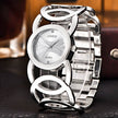 Stainless steel bracelet watch for ladies