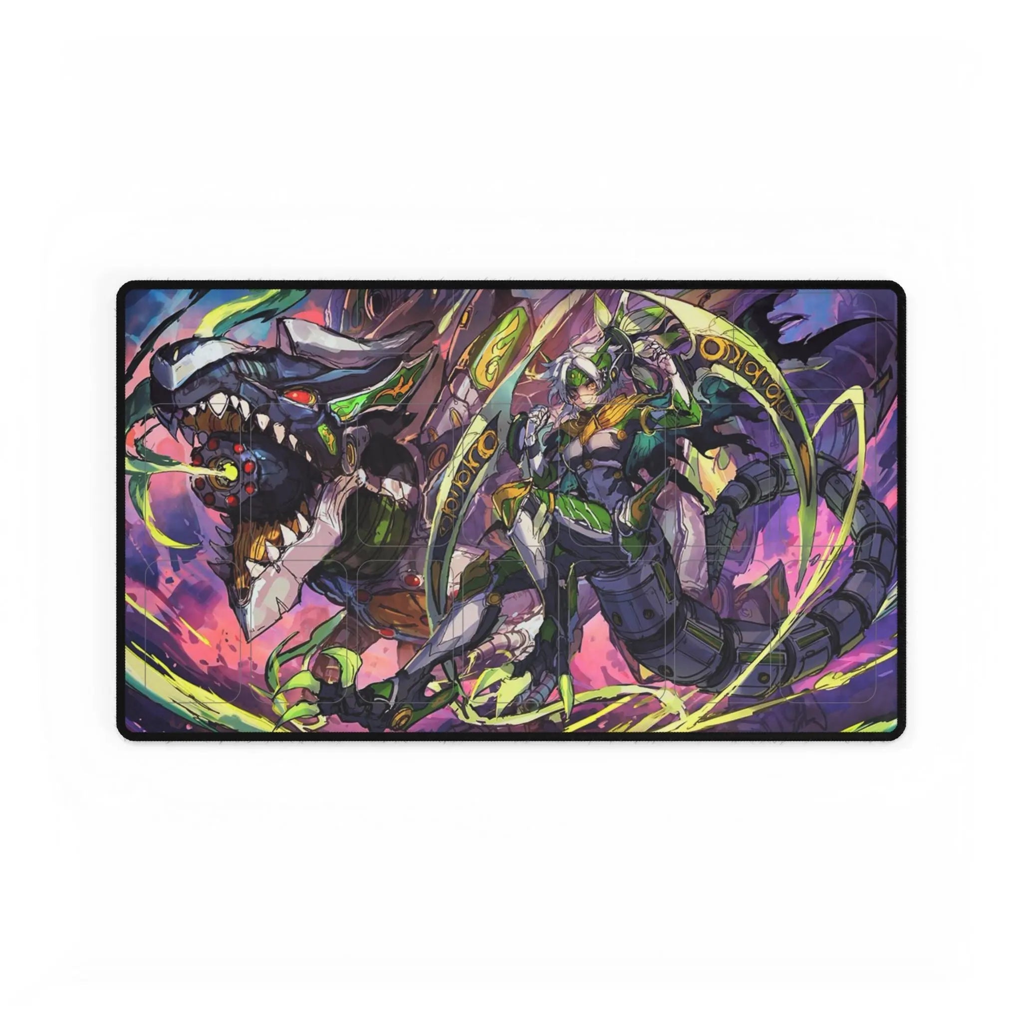 Dinomorphing platmat with zones