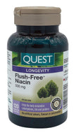 Quest - The Quest For Health - Flush-Free Niacin 500 Mg (120caps)