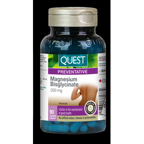 Quest - The Quest For Health - Magnesium Bisglycinate (90vcap)