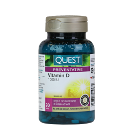 Quest - The Quest For Health - Vitamin D 1000 IU (90tab)