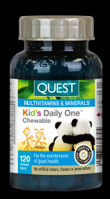 Quest - The Quest For Health - Kid's Daily One Chewable Multi (120ch)