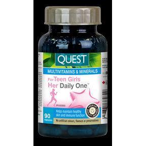 Quest - The Quest For Health - For Teen Girls Her Daily One (90caps)