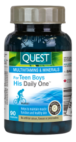 Quest - The Quest For Health - For Teen Boys His Daily One (90caps)