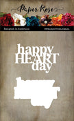 Happy Heart Day Metal Dies 33855