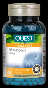 Quest - The Quest For Health - Melatonin 3 Mg (90ct)