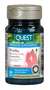 Quest - The Quest For Health - PreNu MommyTo Be - Preparation (30tab)