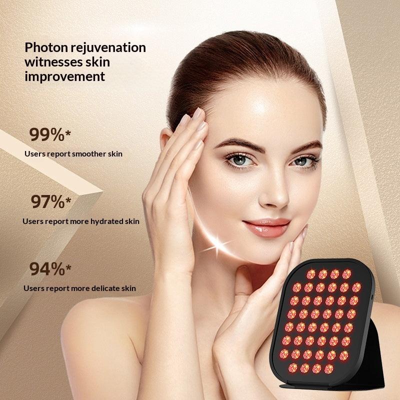Large-Panel LED Beauty Device Red & Blue Light Therapy Acne Photorejuvenation