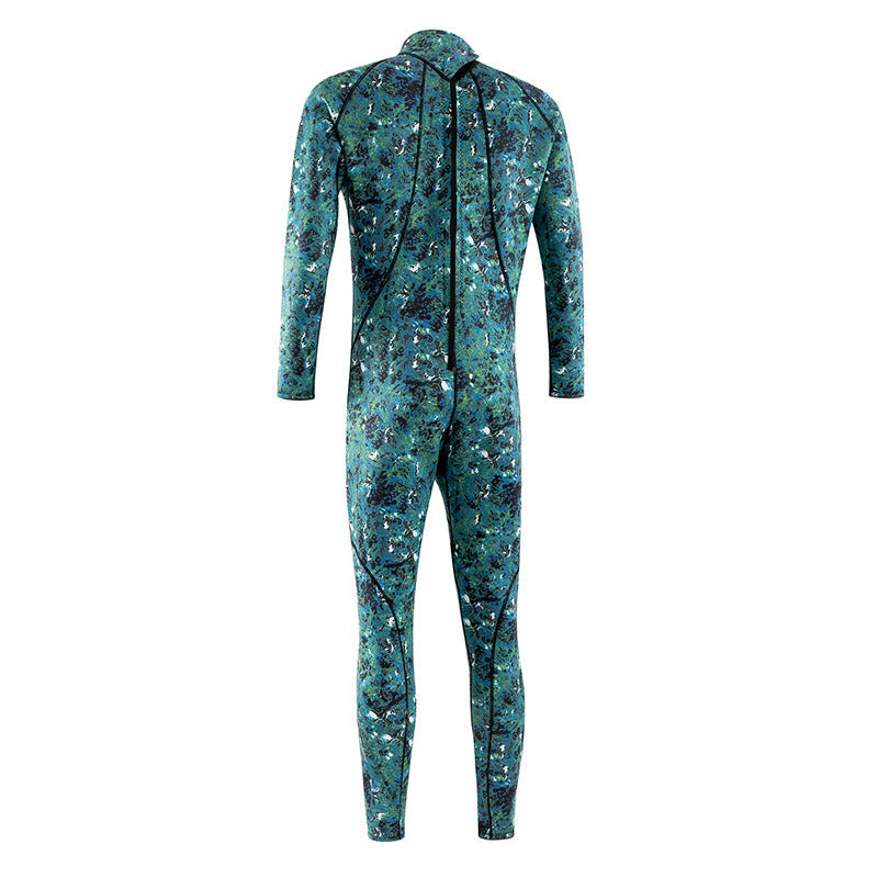 3mm Men's One-Piece Wetsuit | Sun Protection Jellyfish Suit Canada | Camo S-XXXL