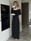 Stitching Dress – Street Fashion Patchwork Long Skirt for Women