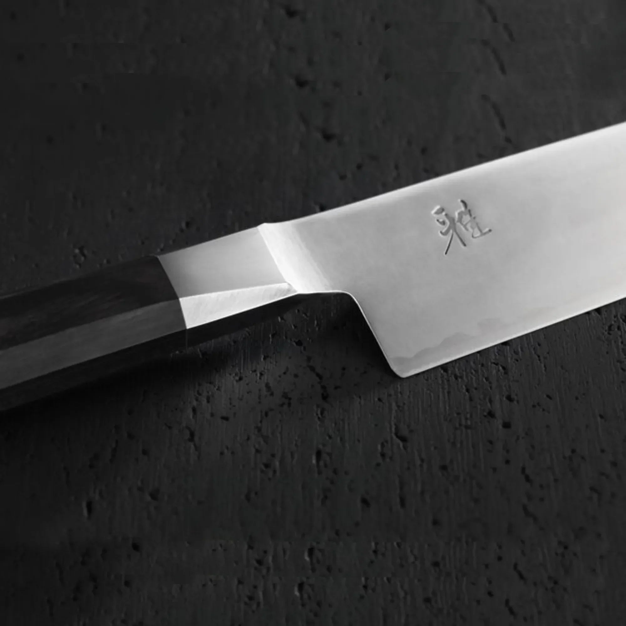MIYABI 4000 FC Couteau Nakiri 6,5 pouces – Manche noir