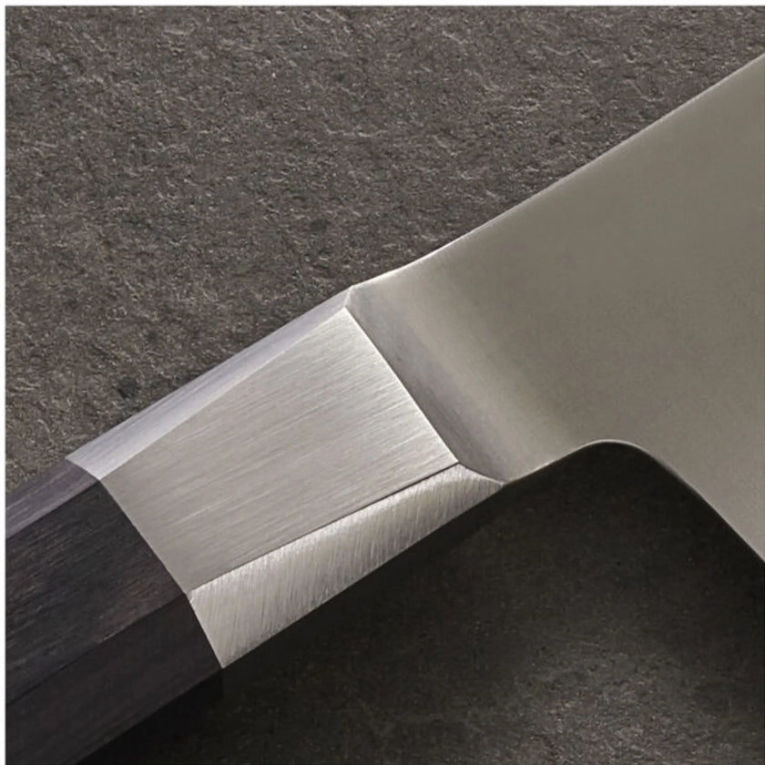 MIYABI 4000 FC Couteau Nakiri 6,5 pouces – Manche noir