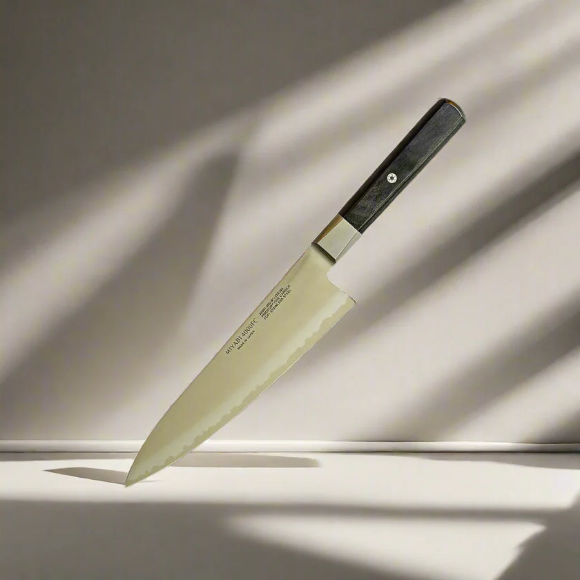 MIYABI 4000 FC Series 8-Inch Gyutoh Knife – Black Handle