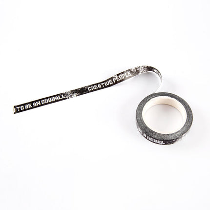 AALL and Create Washi Tape #33 - Be A Rebel (Dark)