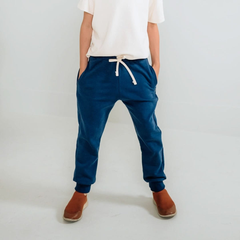 Youth Bamboo Fleece Joggers | Black
