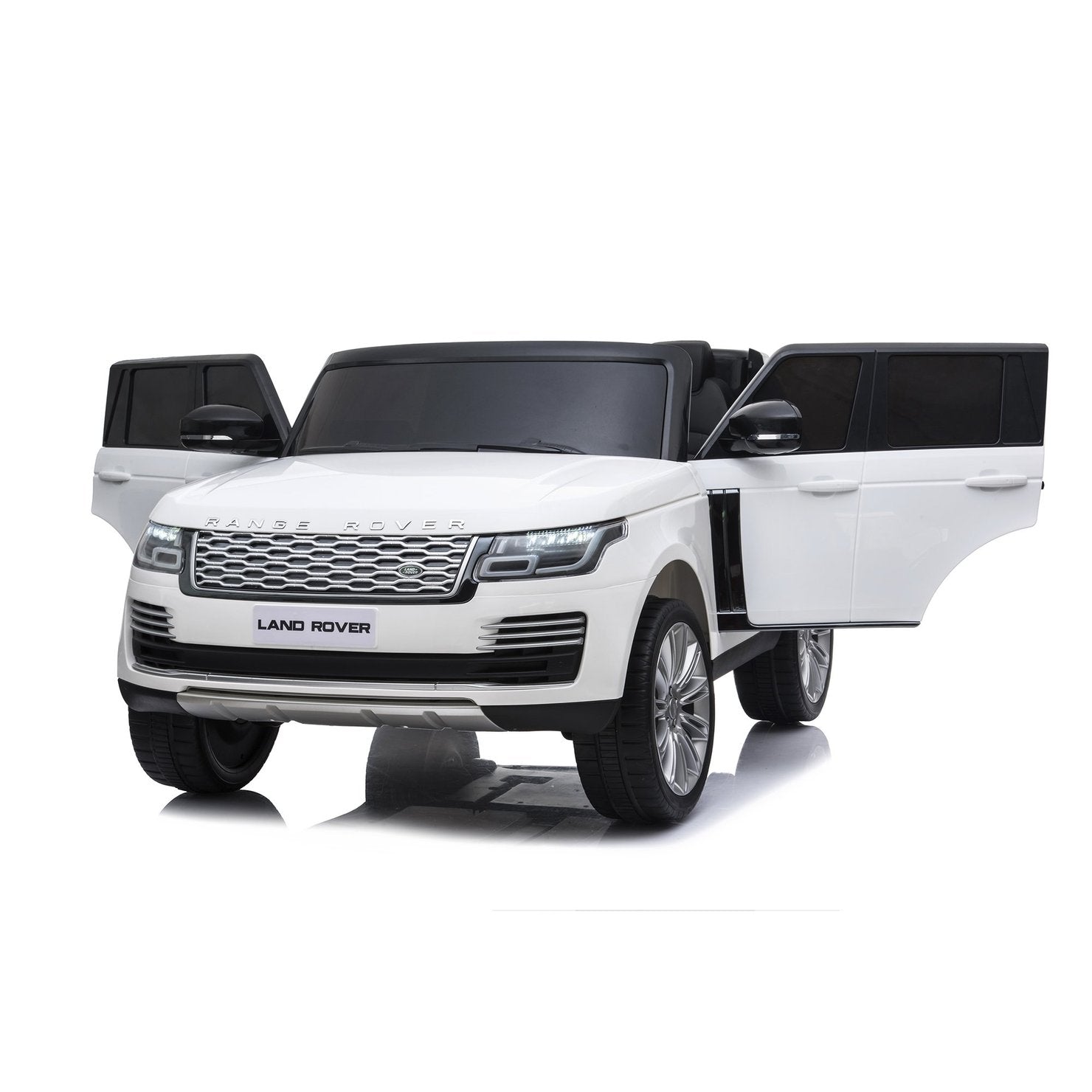 2026 Range Rover HSE 2 Seater 24V Kids Ride On Car With Remote Control DELUXE MODEL WITH LEATHER SEATS AND RUBBER TIRES