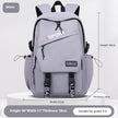 Sport School Backpack for Girls – Large Capacity, Waterproof Oxford Cloth (Black, Gray, Purple)