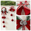 Exquisite Christmas Shop Windows Tree Hanging Decorations Ornaments Festival Party Atmosphere Decoration Props Christmas Bells
