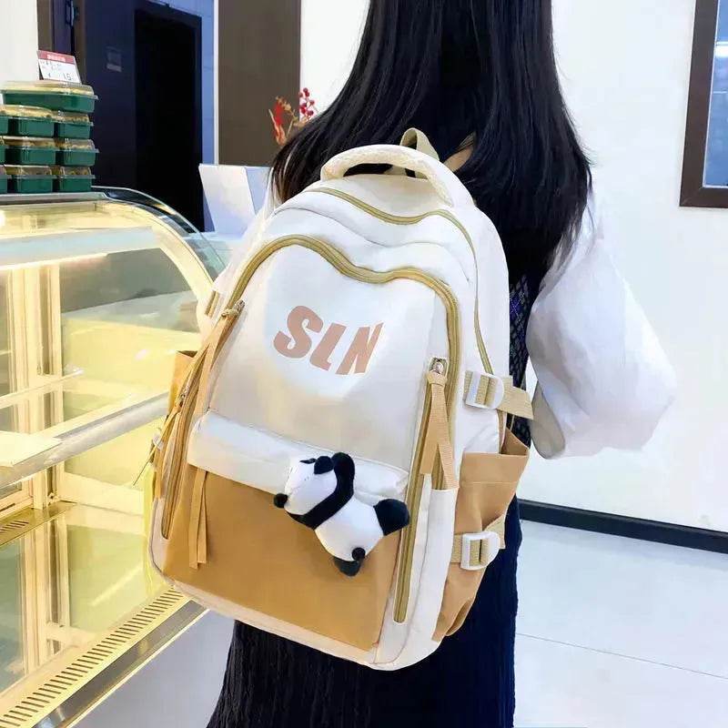Children Dirt-resistant Large Capacity Schoolbag Travel Backpack
