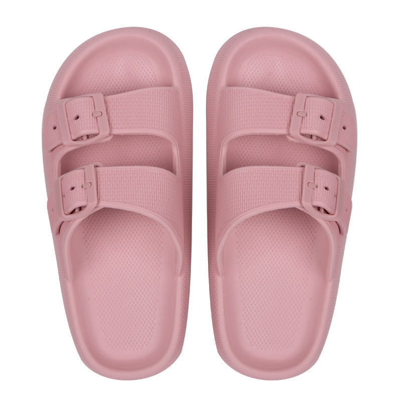 Women's Thick-Sole EVA Sandals & Slippers – Massage, Breathable, Indoor/Outdoor (Sizes 35–45)