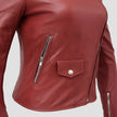 Women’s Lightweight Leather Fashion Jacket | Soft Naked Cowhide Casual Moto Style
