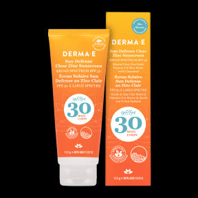 Derma E - SPF30 Clear Zinc Body Sunscreen (113g)